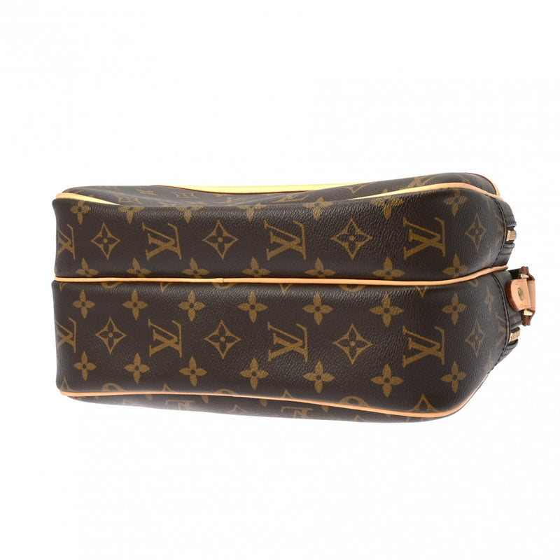 LOUIS VUITTON ルイヴィトン モノグラム リポーター PM ブラウン M45254 ユニセックス モノグラムキャンバス ショルダーバッグ ABランク 中古 銀蔵