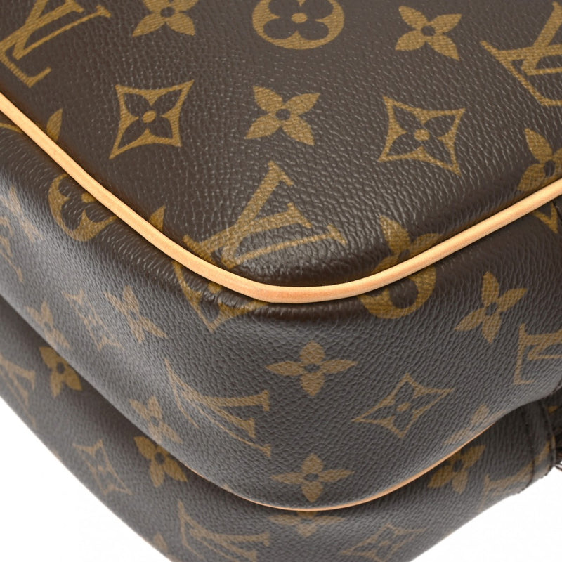 LOUIS VUITTON ルイヴィトン モノグラム リポーター PM ブラウン M45254 ユニセックス モノグラムキャンバス ショルダーバッグ ABランク 中古 銀蔵