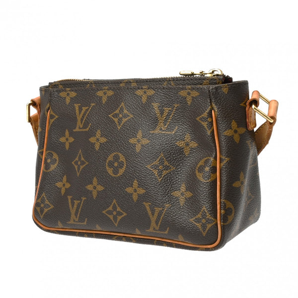 LOUIS VUITTON ルイヴィトン モノグラム ヴィバシテ PM ブラウン M51165 レディース モノグラムキャンバス ショルダーバッグ Bランク 中古 銀蔵