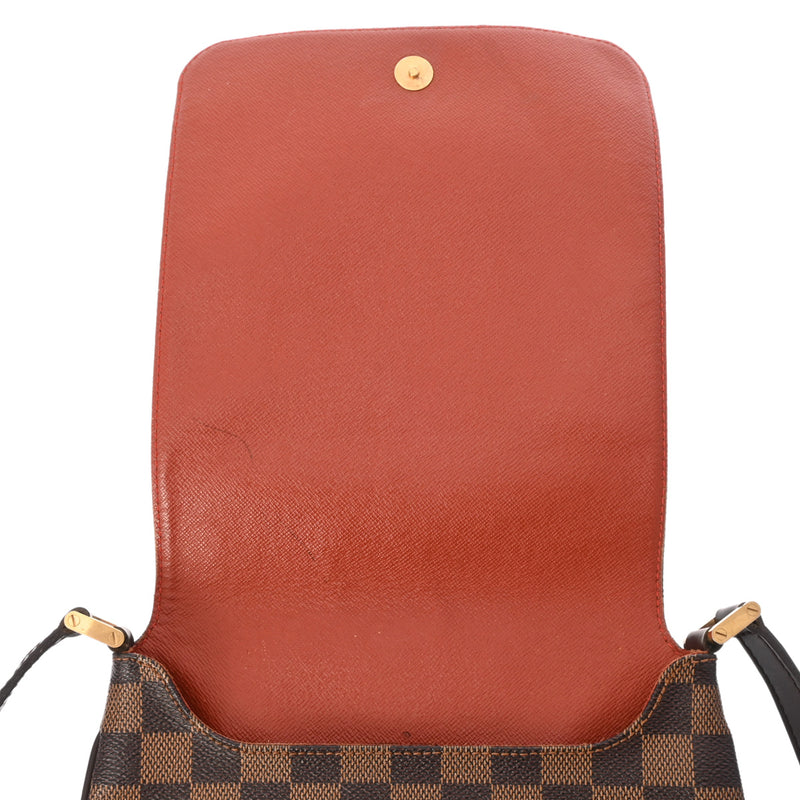 LOUIS VUITTON ルイヴィトン ダミエ ミュゼットサルサ ロング ブラウン N51300 レディース ダミエキャンバス ショルダーバッグ Bランク 中古 銀蔵