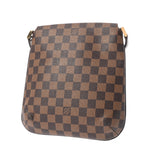 LOUIS VUITTON ルイヴィトン ダミエ ミュゼットサルサ ロング ブラウン N51300 レディース ダミエキャンバス ショルダーバッグ Bランク 中古 銀蔵