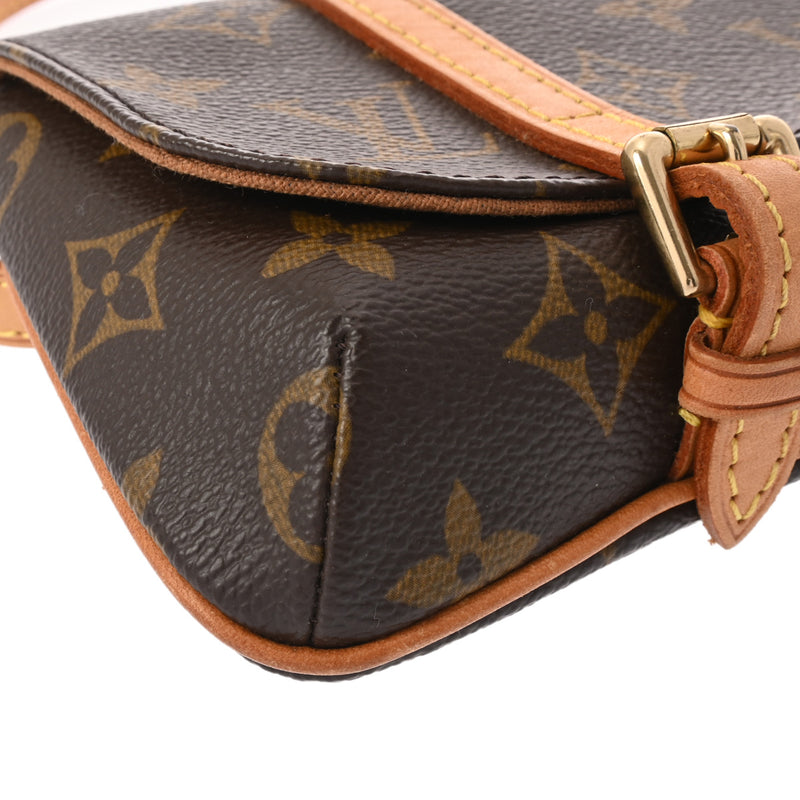 LOUIS VUITTON ルイヴィトン モノグラム ポシェットマル ブラウン M51159 レディース モノグラムキャンバス ウエストバッグ ABランク 中古 銀蔵