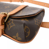 LOUIS VUITTON ルイヴィトン モノグラム ポシェットマル ブラウン M51159 レディース モノグラムキャンバス ウエストバッグ ABランク 中古 銀蔵