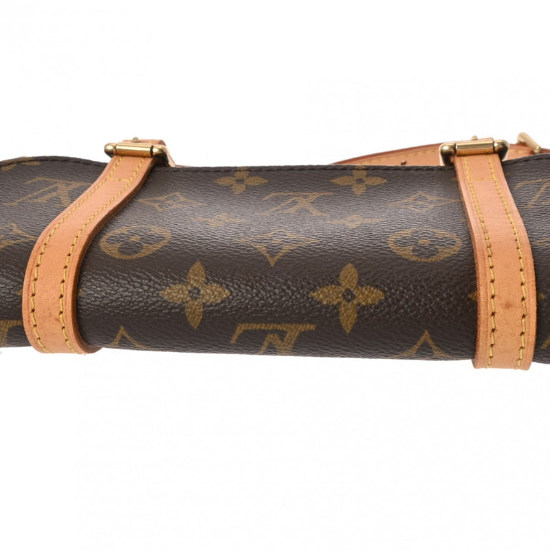 LOUIS VUITTON ルイヴィトン モノグラム ポシェットマル ブラウン M51159 レディース モノグラムキャンバス ウエストバッグ ABランク 中古 銀蔵