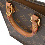 LOUIS VUITTON ルイヴィトン モノグラム プティット サックプラ 旧型 2WAY ブラウン M69442 レディース モノグラムキャンバス ハンドバッグ ABランク 中古 銀蔵