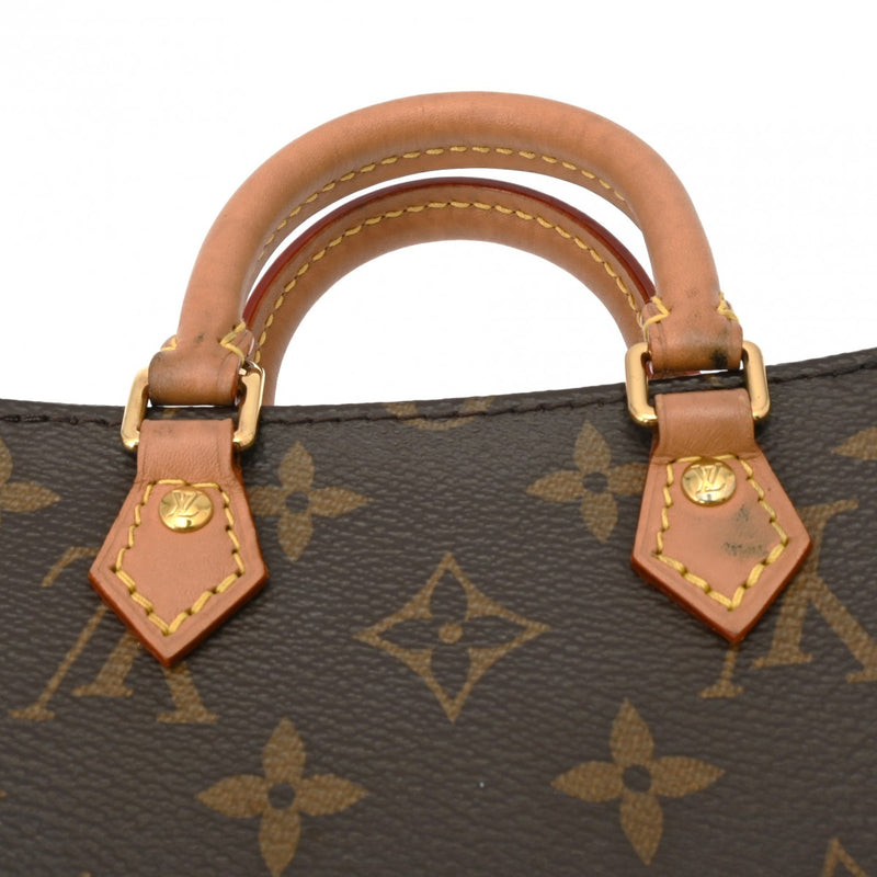 LOUIS VUITTON ルイヴィトン モノグラム プティット サックプラ 旧型 2WAY ブラウン M69442 レディース モノグラムキャンバス ハンドバッグ ABランク 中古 銀蔵