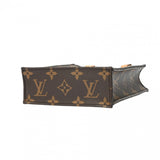 LOUIS VUITTON ルイヴィトン モノグラム プティット サックプラ 旧型 2WAY ブラウン M69442 レディース モノグラムキャンバス ハンドバッグ ABランク 中古 銀蔵