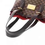 LOUIS VUITTON ルイヴィトン ダミエ ハムステッド MM ブラウン N51204 レディース ダミエキャンバス ハンドバッグ Aランク 中古 銀蔵