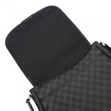 LOUIS VUITTON ルイヴィトン ダミエグラフィット ダニエル MM 黒 N58029 メンズ ダミエグラフィットキャンバス ショルダーバッグ ABランク 中古 銀蔵