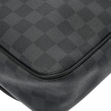 LOUIS VUITTON ルイヴィトン ダミエグラフィット ダニエル MM 黒 N58029 メンズ ダミエグラフィットキャンバス ショルダーバッグ ABランク 中古 銀蔵