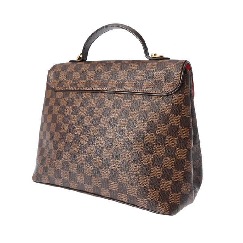 LOUIS VUITTON ルイヴィトン ダミエ ベルガモ MM ブラウン N41168 レディース ダミエキャンバス ハンドバッグ ABランク 中古 銀蔵