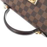 LOUIS VUITTON ルイヴィトン ダミエ ベルガモ MM ブラウン N41168 レディース ダミエキャンバス ハンドバッグ ABランク 中古 銀蔵