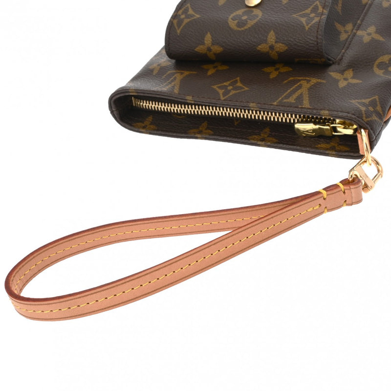 LOUIS VUITTON ルイヴィトン モノグラム パルティシオン ブラウン M51901 レディース モノグラムキャンバス ポーチ ABランク 中古 銀蔵