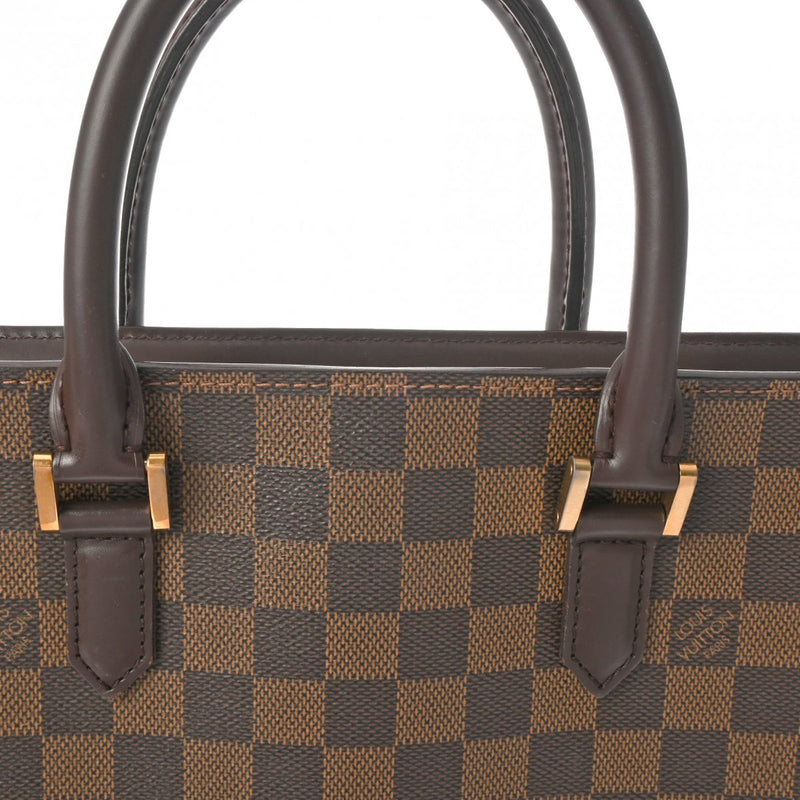 LOUIS VUITTON ルイヴィトン ダミエ ヴェニス PM ブラウン N51145 レディース ダミエキャンバス トートバッグ ABランク 中古 銀蔵