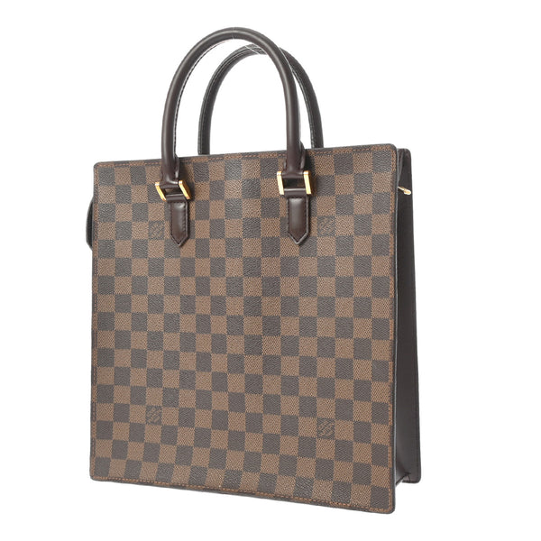 LOUIS VUITTON ルイヴィトン ダミエ ヴェニス PM ブラウン N51145 レディース ダミエキャンバス トートバッグ ABランク 中古 銀蔵