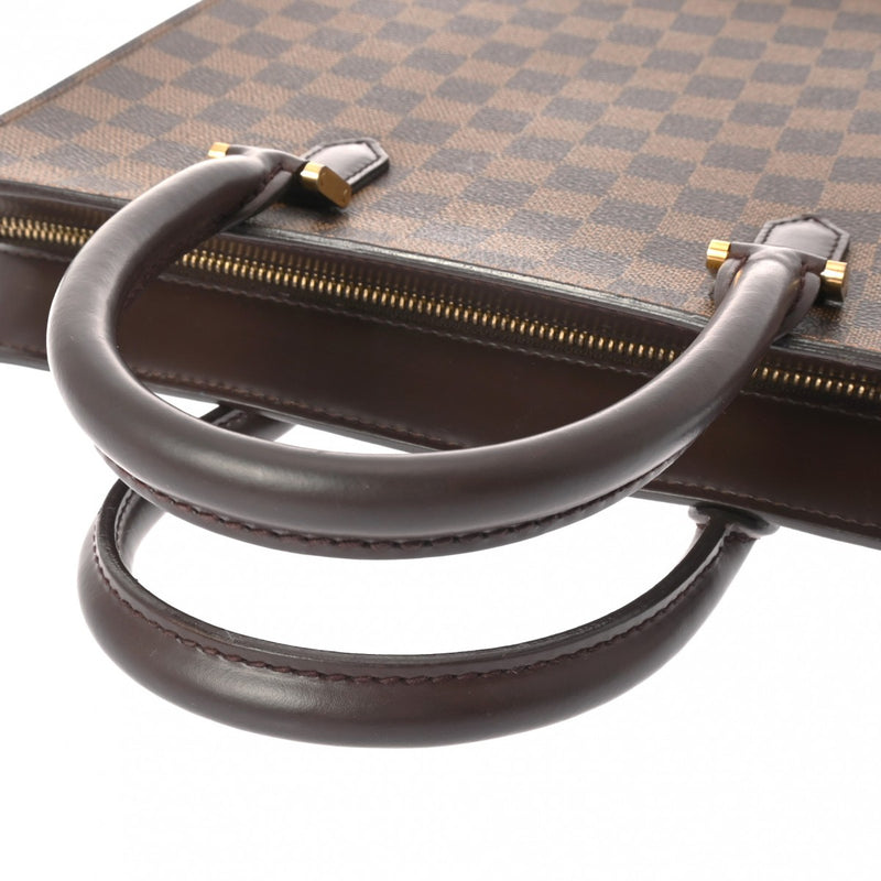 LOUIS VUITTON ルイヴィトン ダミエ ヴェニス PM ブラウン N51145 レディース ダミエキャンバス トートバッグ ABランク 中古 銀蔵