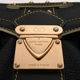 LOUIS VUITTON ルイヴィトン スハリ コンフィダン 黒 M91784 レディース レザー ショルダーバッグ Aランク 中古 銀蔵