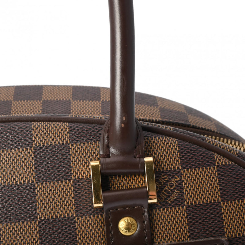 LOUIS VUITTON ルイヴィトン ダミエ ノリータ ブラウン N41455 ユニセックス ダミエキャンバス ハンドバッグ ABランク 中古 銀蔵