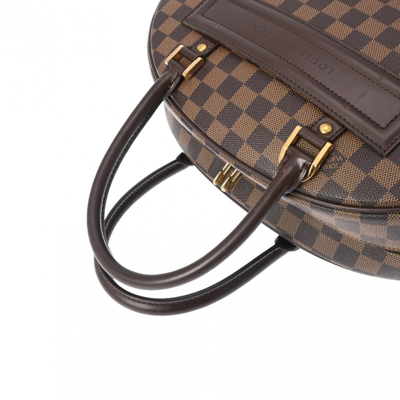 LOUIS VUITTON ルイヴィトン ダミエ ノリータ ブラウン N41455 ユニセックス ダミエキャンバス ハンドバッグ ABランク 中古 銀蔵