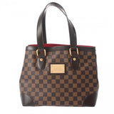 LOUIS VUITTON ルイヴィトン ダミエ ハムステッド PM ブラウン N51205 レディース ダミエキャンバス ハンドバッグ Aランク 中古 銀蔵