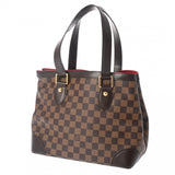 LOUIS VUITTON ルイヴィトン ダミエ ハムステッド PM ブラウン N51205 レディース ダミエキャンバス ハンドバッグ Aランク 中古 銀蔵