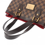 LOUIS VUITTON ルイヴィトン ダミエ ハムステッド PM ブラウン N51205 レディース ダミエキャンバス ハンドバッグ Aランク 中古 銀蔵