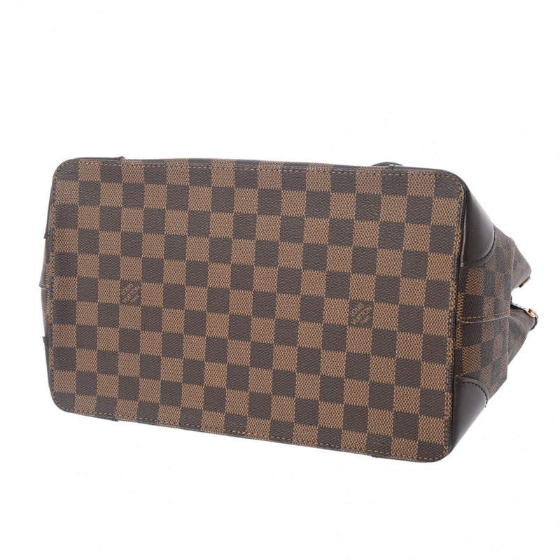 LOUIS VUITTON ルイヴィトン ダミエ ハムステッド PM ブラウン N51205 レディース ダミエキャンバス ハンドバッグ Aランク 中古 銀蔵