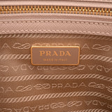 PRADA プラダ ガレリア ピンク/ベージュ ゴールド金具 1BA863 レディース サフィアーノ ハンドバッグ Aランク 中古 銀蔵