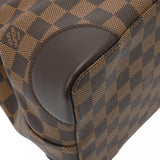 LOUIS VUITTON ルイヴィトン ダミエ ハムステッド MM ブラウン N51204 レディース ダミエキャンバス ハンドバッグ Aランク 中古 銀蔵