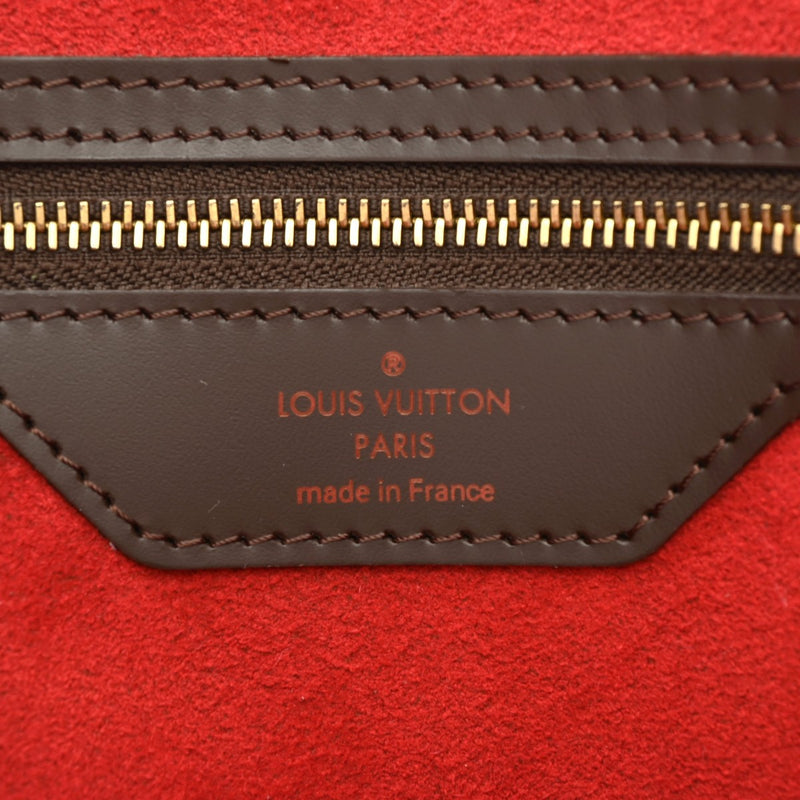 LOUIS VUITTON ルイヴィトン ダミエ ハムステッド MM ブラウン N51204 レディース ダミエキャンバス ハンドバッグ Aランク 中古 銀蔵