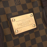 LOUIS VUITTON ルイヴィトン ダミエ ハムステッド MM ブラウン N51204 レディース ダミエキャンバス ハンドバッグ Aランク 中古 銀蔵