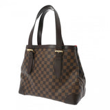 LOUIS VUITTON ルイヴィトン ダミエ ハムステッド MM ブラウン N51204 レディース ダミエキャンバス ハンドバッグ Aランク 中古 銀蔵