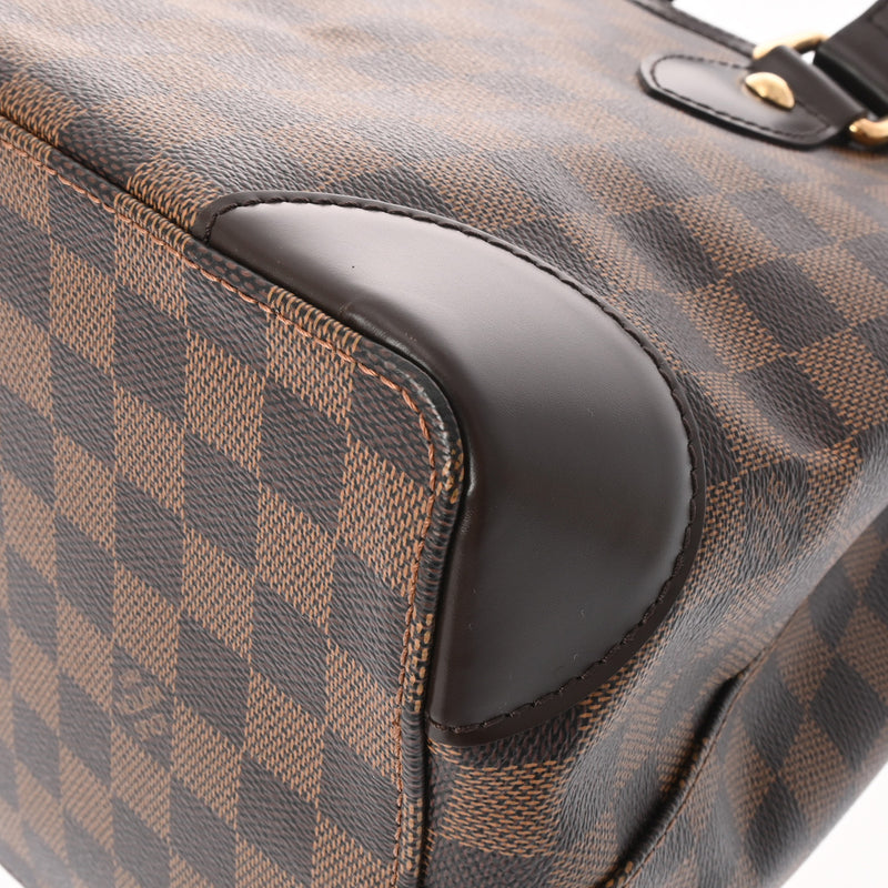 LOUIS VUITTON ルイヴィトン ダミエ ハムステッド PM ブラウン N51205 レディース ダミエキャンバス ハンドバッグ Aランク 中古 銀蔵