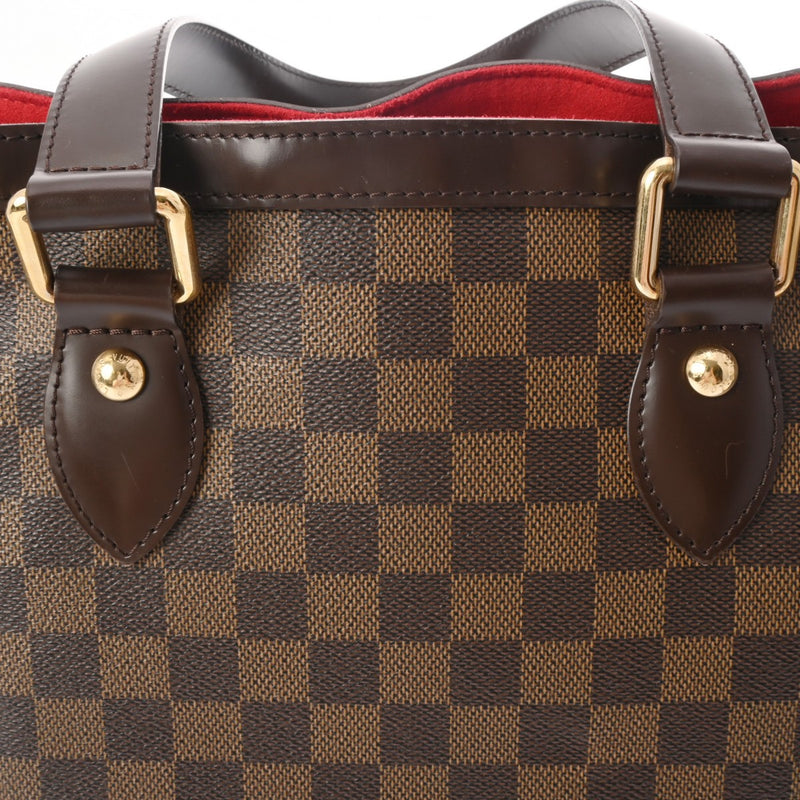 LOUIS VUITTON ルイヴィトン ダミエ ハムステッド PM ブラウン N51205 レディース ダミエキャンバス ハンドバッグ ABランク 中古 銀蔵