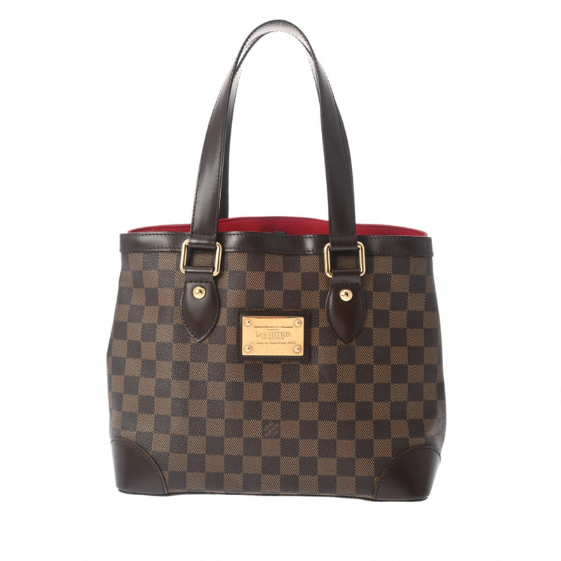 LOUIS VUITTON ルイヴィトン ダミエ ハムステッド PM ブラウン N51205 レディース ダミエキャンバス ハンドバッグ ABランク 中古 銀蔵