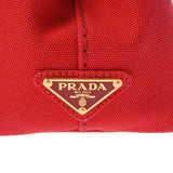 PRADA プラダ カナパトート ミニ レッド 1BG439 レディース デニム ハンドバッグ ABランク 中古 銀蔵