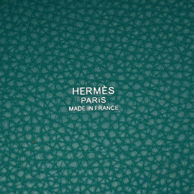 HERMES エルメス ピコタンロック MM  ブルーパオン X刻印(2016年頃) レディース トリヨンクレマンス ハンドバッグ ABランク 中古 銀蔵