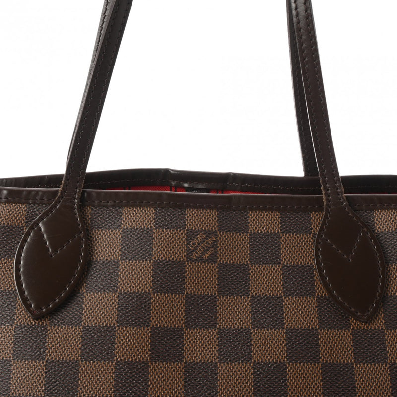 LOUIS VUITTON ルイヴィトン ダミエ ネヴァーフル PM  ブラウン N51109 レディース ダミエキャンバス ハンドバッグ Bランク 中古 銀蔵