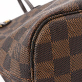 LOUIS VUITTON ルイヴィトン ダミエ ネヴァーフル PM  ブラウン N51109 レディース ダミエキャンバス ハンドバッグ Bランク 中古 銀蔵