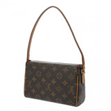 LOUIS VUITTON ルイヴィトン モノグラム レシタル ブラウン M51900 レディース モノグラムキャンバス ハンドバッグ Bランク 中古 銀蔵