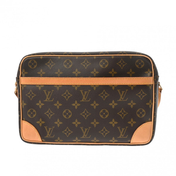 LOUIS VUITTON ルイヴィトン モノグラム トロカデロ 30 ブラウン M51272 レディース モノグラムキャンバス ショルダーバッグ Bランク 中古 銀蔵