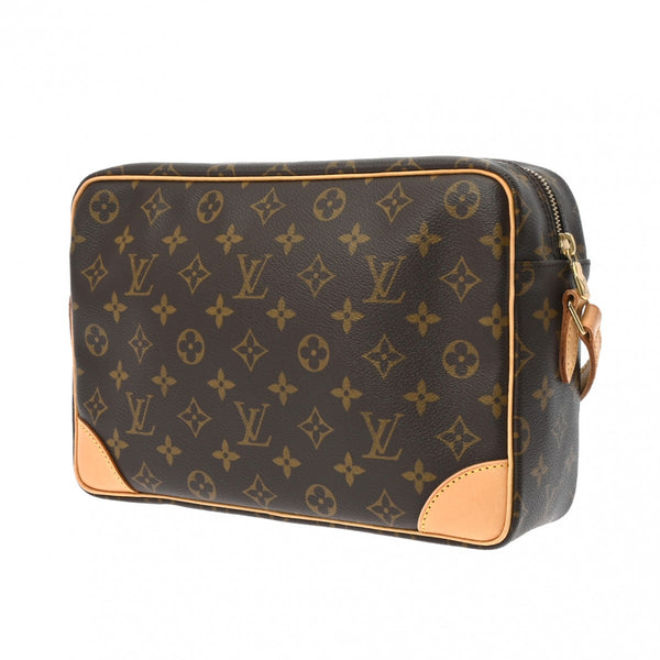 LOUIS VUITTON ルイヴィトン モノグラム トロカデロ 30 ブラウン M51272 レディース モノグラムキャンバス ショルダーバッグ Bランク 中古 銀蔵