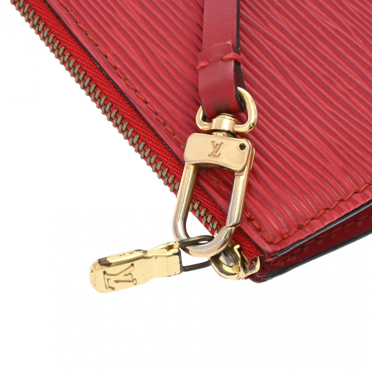 ルイヴィトン 14127 赤 レディース エピレザー アクセサリー