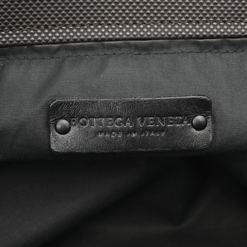 BOTTEGAVENETA ボッテガヴェネタ マルコポーロ 黒 メンズ PVC/レザー トートバッグ Bランク 中古 銀蔵