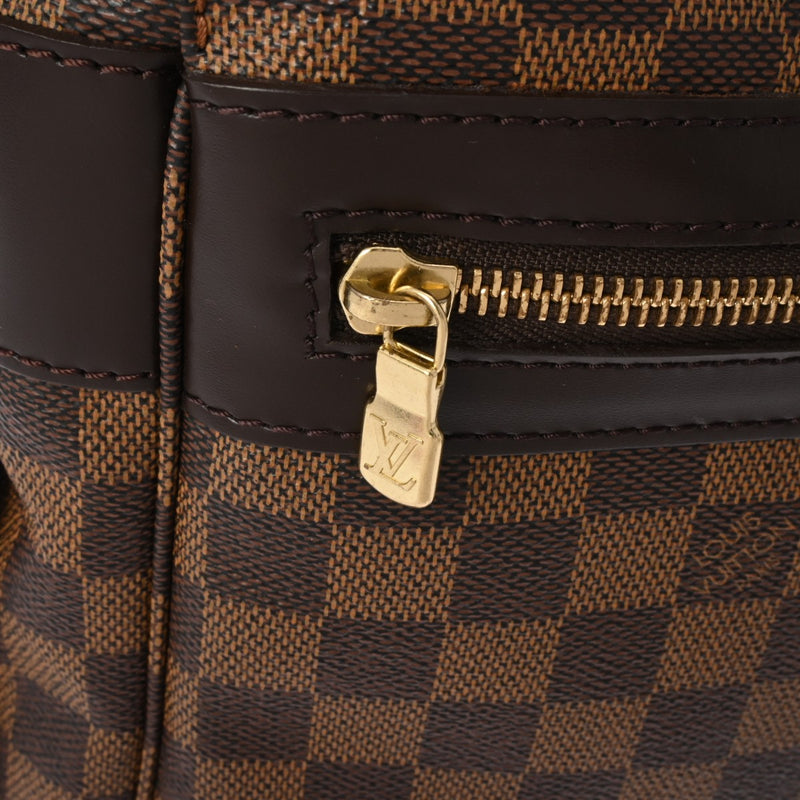 LOUIS VUITTON ルイヴィトン ダミエ バスティーユ ブラウン N45258 ユニセックス ダミエキャンバス ショルダーバッグ ABランク 中古 銀蔵