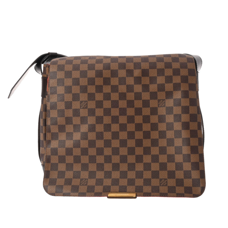 LOUIS VUITTON ルイヴィトン ダミエ バスティーユ ブラウン N45258 ユニセックス ダミエキャンバス ショルダーバッグ ABランク 中古 銀蔵