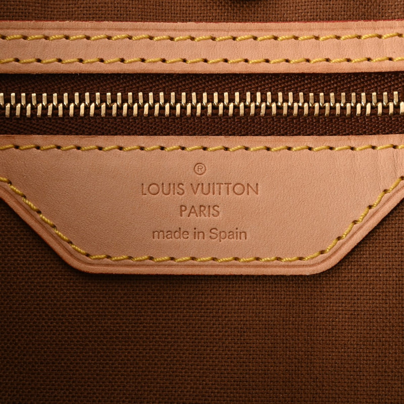 LOUIS VUITTON ルイヴィトン モノグラム バティニョール オリゾンタル ブラウン M51154 レディース モノグラムキャンバス トートバッグ ABランク 中古 銀蔵