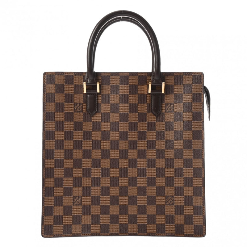 LOUIS VUITTON ルイヴィトン ダミエ ヴェニス PM ブラウン N51145 レディース ダミエキャンバス トートバッグ ABランク 中古 銀蔵