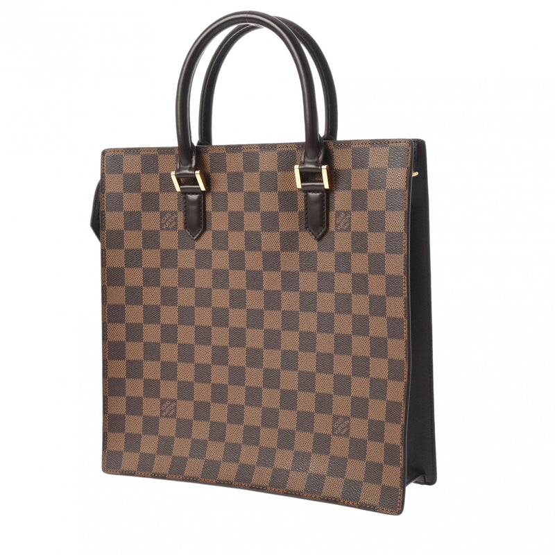 LOUIS VUITTON ルイヴィトン ダミエ ヴェニス PM ブラウン N51145 レディース ダミエキャンバス トートバッグ ABランク 中古 銀蔵