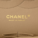 CHANEL シャネル マトラッセ チェーンショルダー Wフラップ 30cm ベージュ A58600 レディース キャビアスキン ショルダーバッグ Aランク 中古 銀蔵